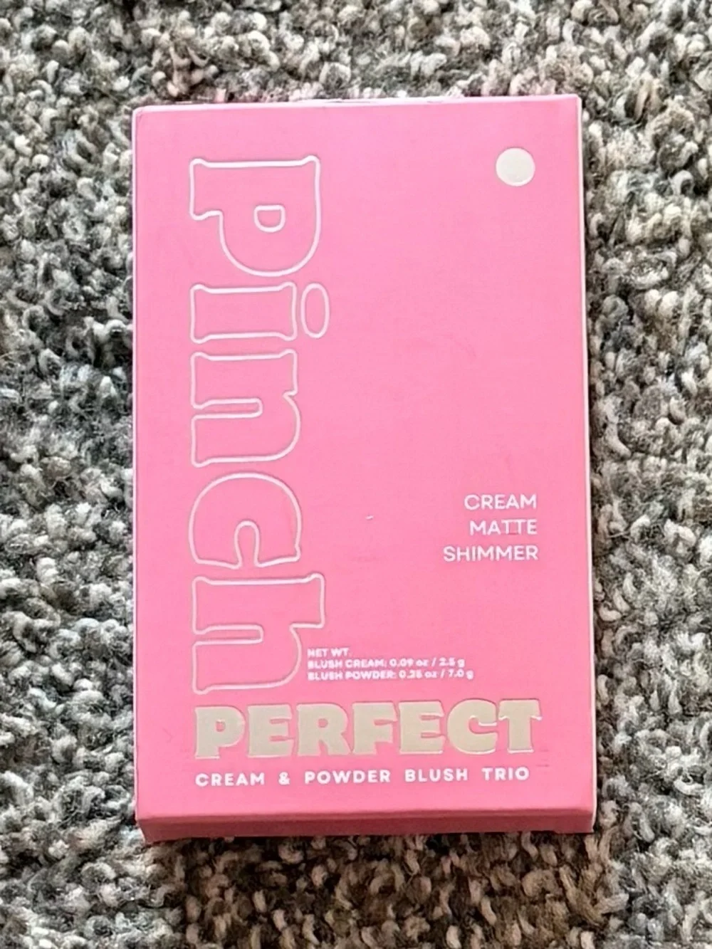 Pinch Perfect BARLEY BLUSHED Trio Blush & Lip Palette - Pink